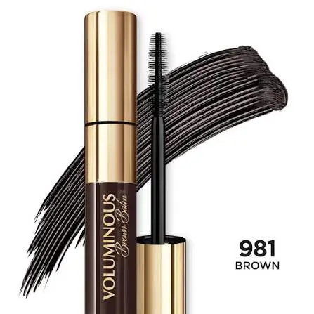 L'ORÉAL - VOLUMINOUS BROWN BALM MASCARA - 981 BROWN - LOREAL - vista adicional