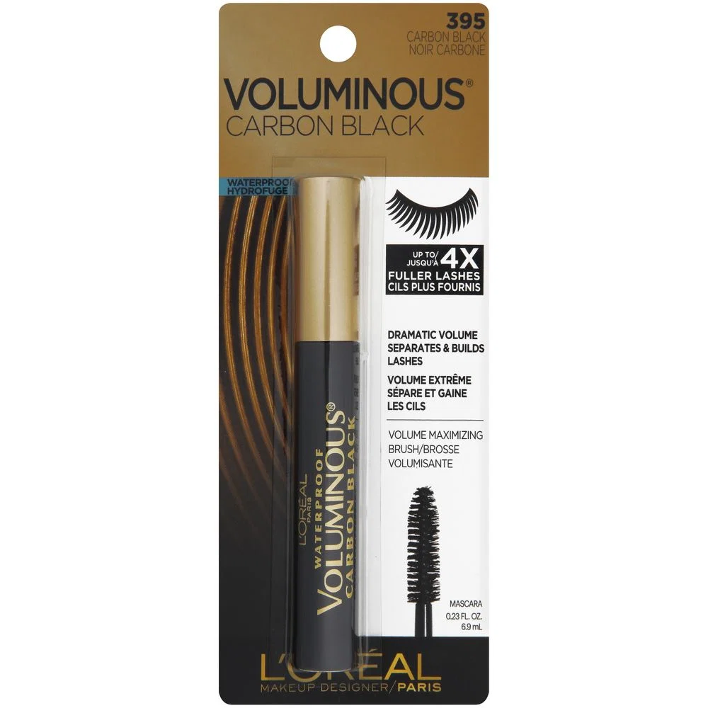 L'ORÉAL - VOLUMINOUS ORIGINAL WATERPROOF MASCARA - 395 CARBON BLACK