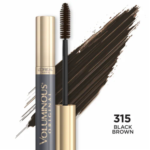 MASCARA LOREAL VOLUMINOUS ORIGINAL - 315 BLACK BROWN - LOREAL - vista adicional