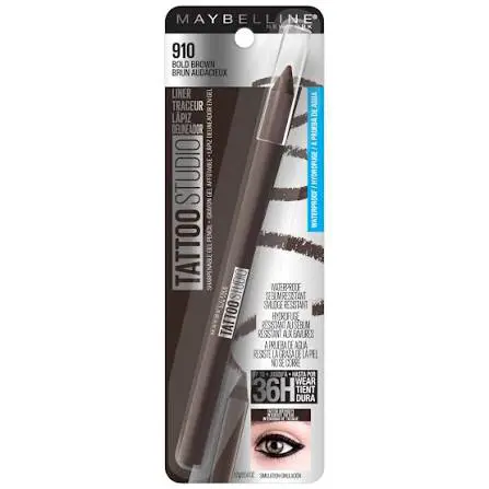 MAYBELLINE - TATTO STUDIO EYELINER - 910 BOLD BROWN - Maybelline DELINEADOR DE OJO  - Comprar en Panama