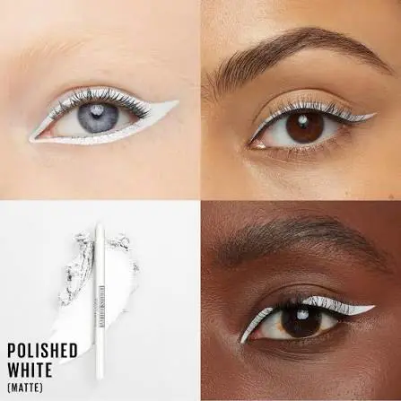MAYBELLINE - TATTO STUDIO EYELINER - 970 POLISHED WHITE - MAYBELLINE - vista adicional