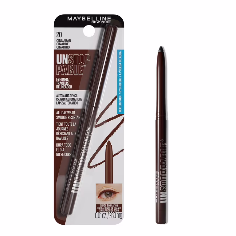 MAYBELLINE - UNSTOPPABLE AUTOMATIC PENCIL - 704 CINNABAR - MAYBELLINE DELINEADOR DE OJO  - Comprar en Panama