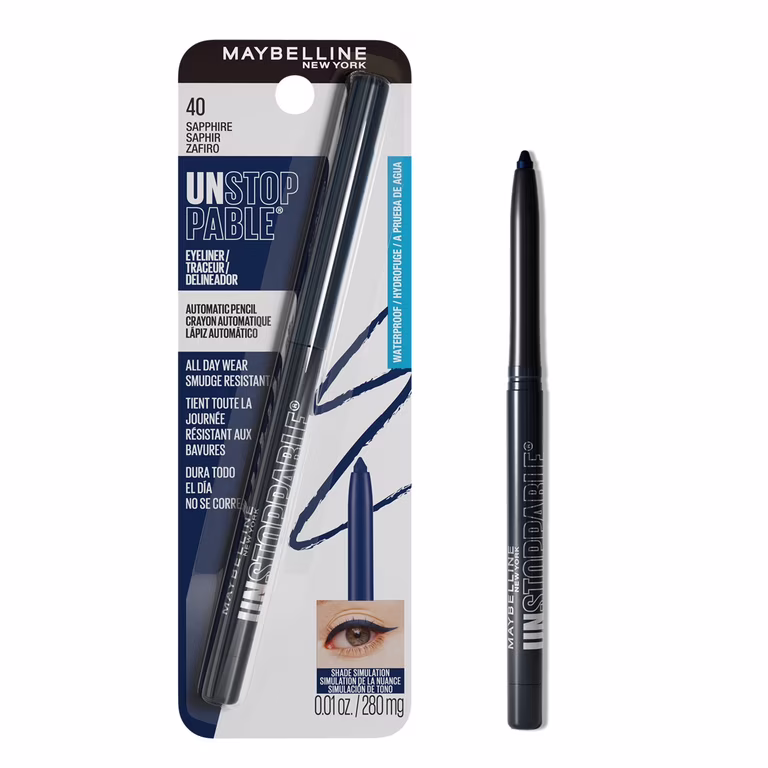MAYBELLINE - UNSTOPPABLE AUTOMATIC PENCIL - 708 SAPPHIRE - MAYBELLINE DELINEADOR DE OJO  - Comprar en Panama