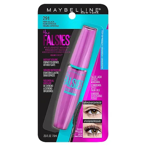 MAYBELLINE-THE FALSIES-291-VERY BLACK - MAYBELLINE MASCARA  - Comprar en Panama