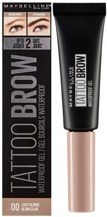 MAYBELLINE - TATTO STUDIO - BROW GEL WATERPROOF - 250 BLONDE - MAYBELLINE PRODUCTO DE CEJA  - Comprar en Panama