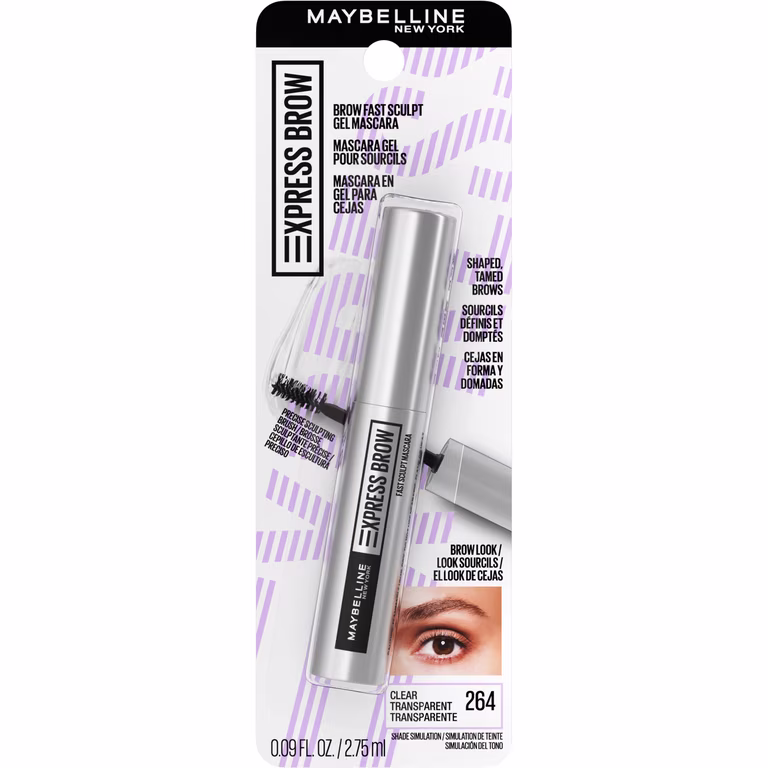 MAYBELLINE - XPRESS BROW - GEL MASCARA - 264 CLEAR TRANSPARENT - MAYBELLINE DELINEADOR DE OJO  - Comprar en Panama