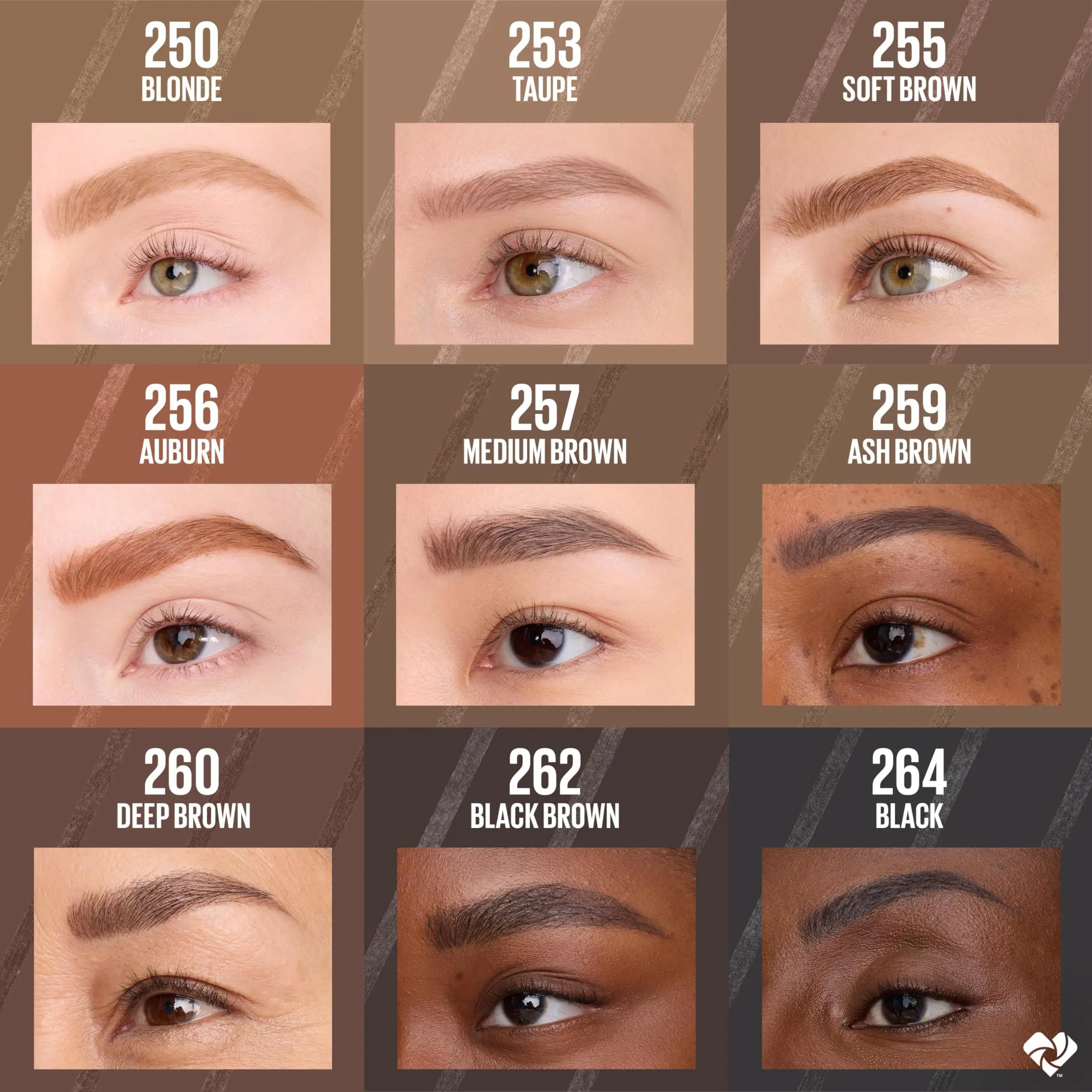 MAYBELLINE - BROW ULTRA SLIM - 259 ASH BROWN - MAYBELLINE - vista adicional