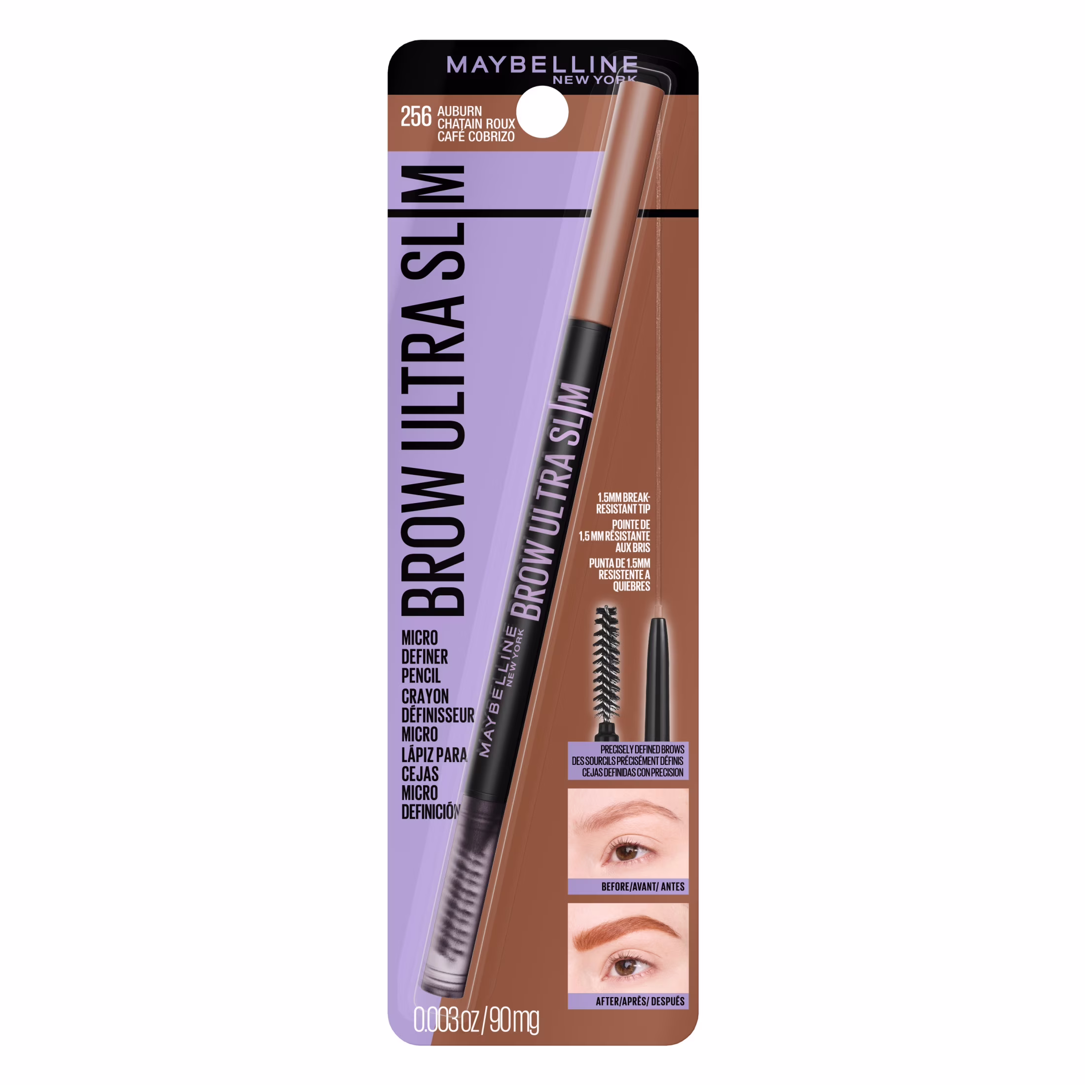 MAYBELLINE - BROW ULTRA SLIM - 256 AUBURN - MAYBELLINE PRODUCTO DE CEJA  - Comprar en Panama