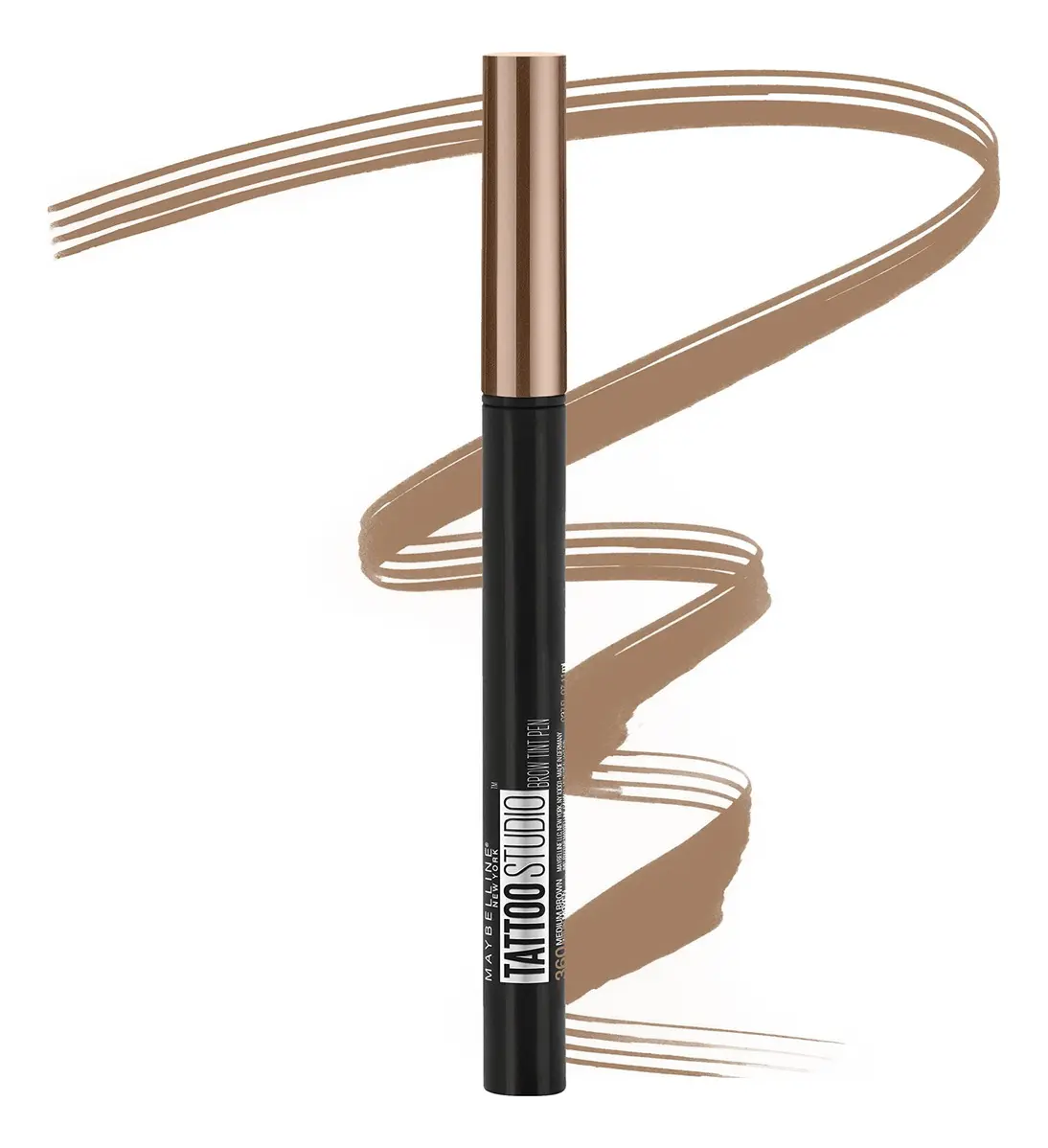 MAYBELLINE - TATTO STUDIO - BROW TINT PEN - 355 SOFT SOFT BROWN - MAYBELLINE - vista adicional