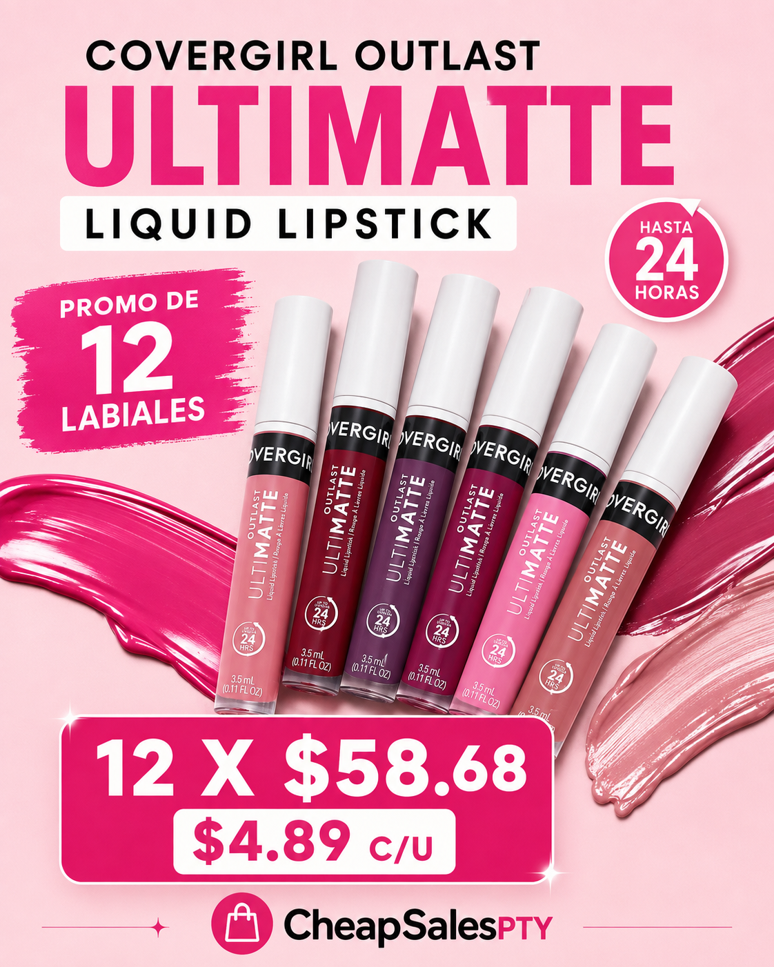 PROMO 12 COVERGIRL OUTLAST ULTIMATTE - COVERGIRL - vista adicional