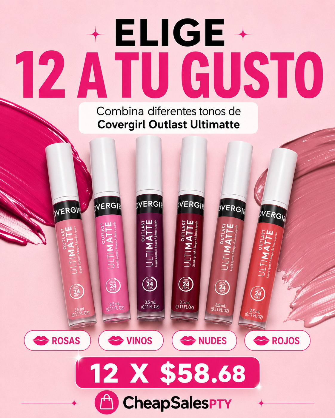 PROMO 12 COVERGIRL OUTLAST ULTIMATTE - COVERGIRL - vista adicional