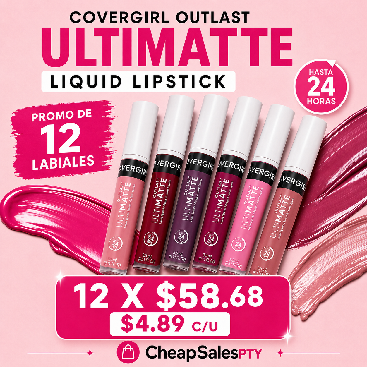 PROMO 12 COVERGIRL OUTLAST ULTIMATTE