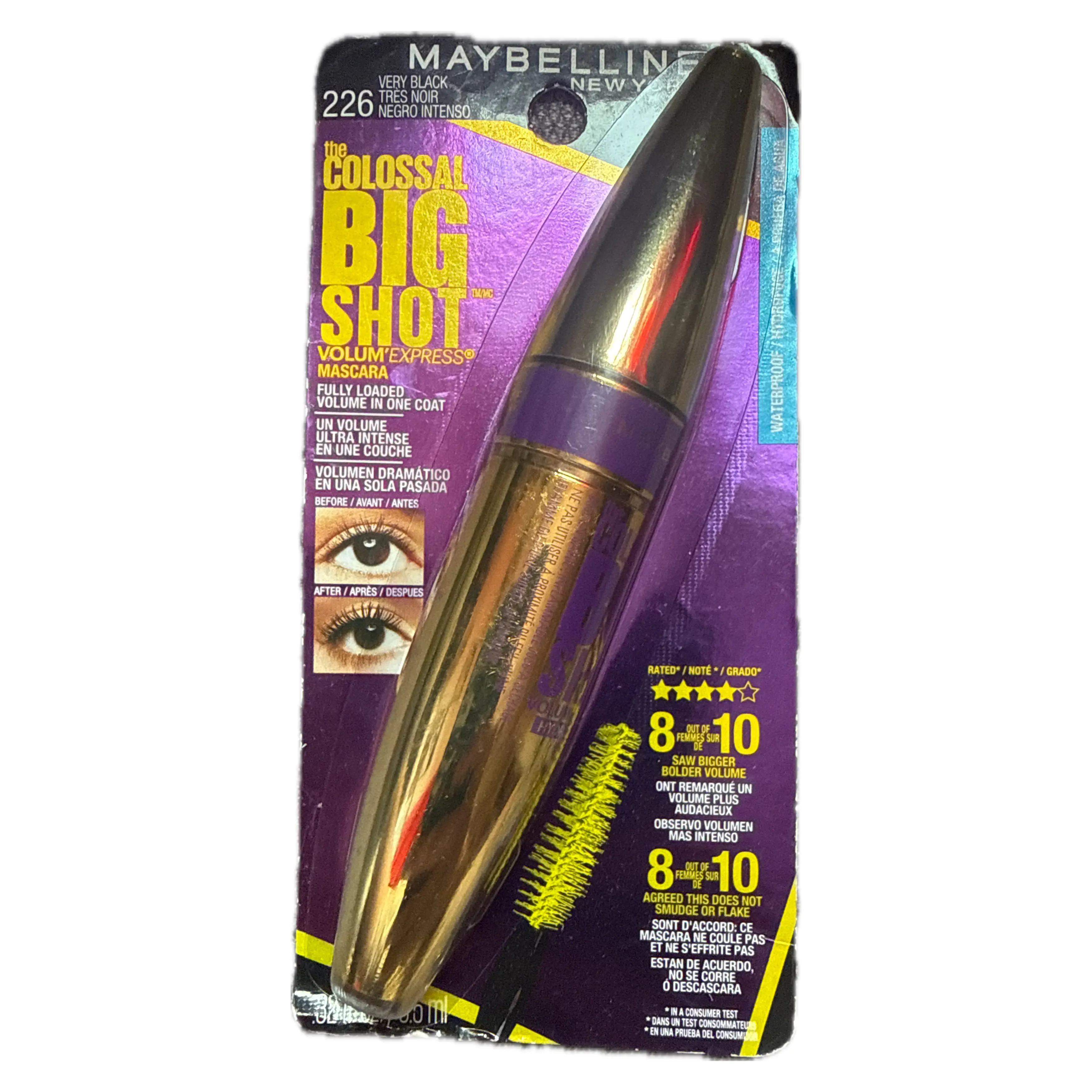 Maybelline Mascara  - The Colossal Big Shot - 226 VERY BLACK - Maybelline MASCARA  - Comprar en Panama