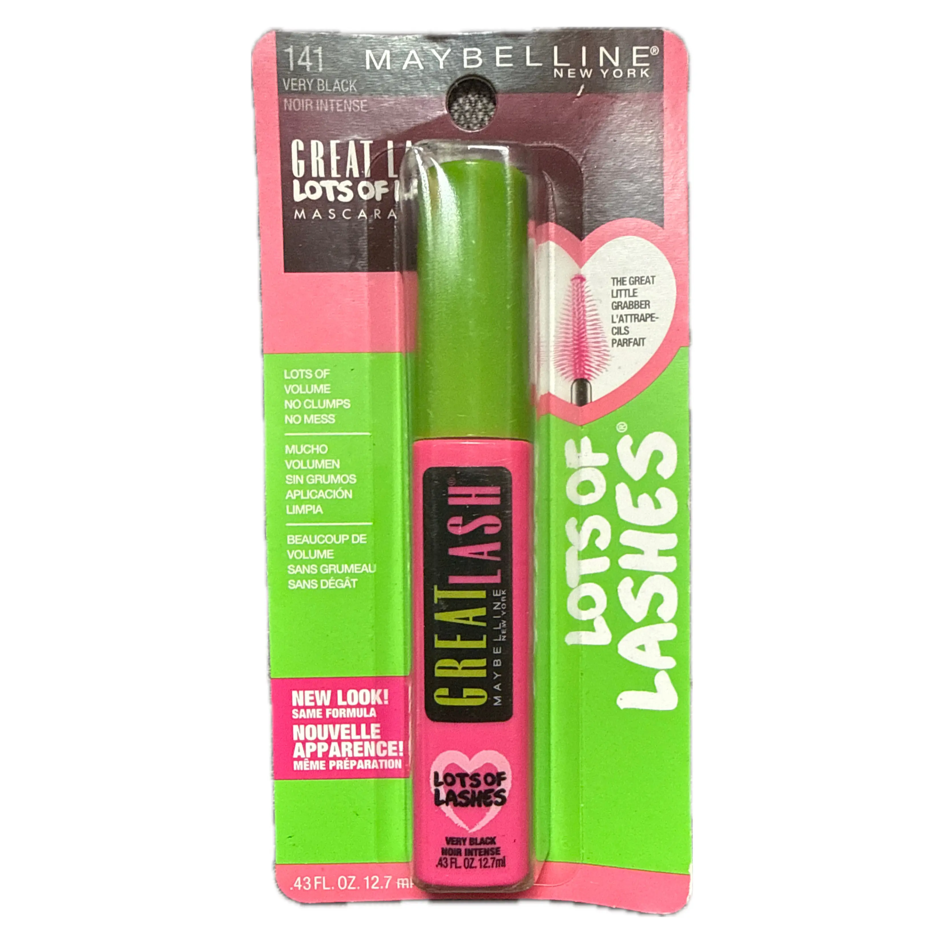 MAYBELLINE - GREAT LASH - 141 VERY BLACK