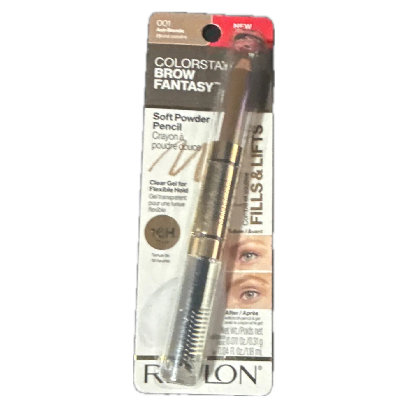 REVLON - COLORSTAY BROW FANTASY - 001 ASH BLONDE - REVLON PRODUCTO DE CEJA  - Comprar en Panama