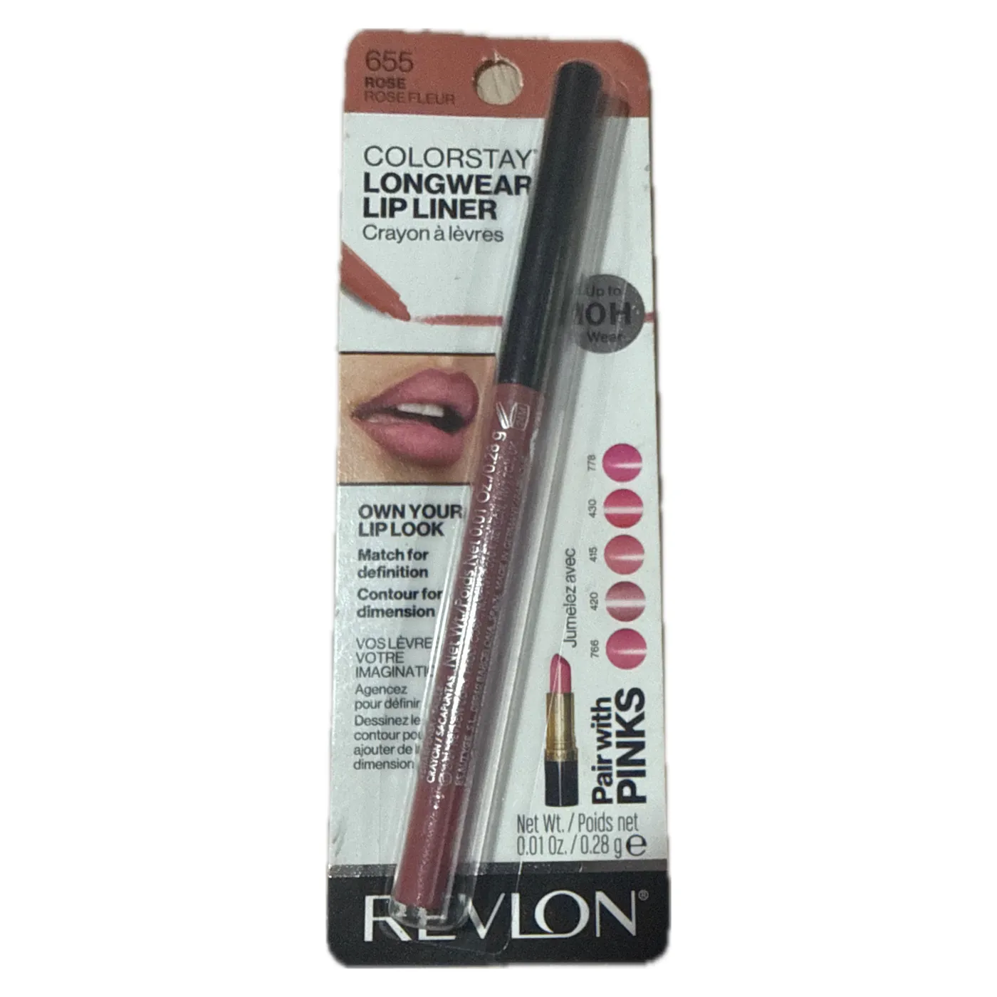 REVLON - COLORSTAY LONGWEAR LIP LINER - 655 ROSE FLEUR - Revlon LABIALES - Comprar en Panama