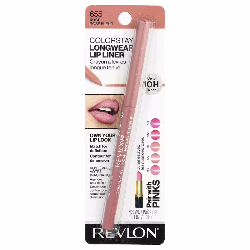 REVLON - COLORSTAY LONGWEAR LIP LINER - 655 ROSE FLEUR