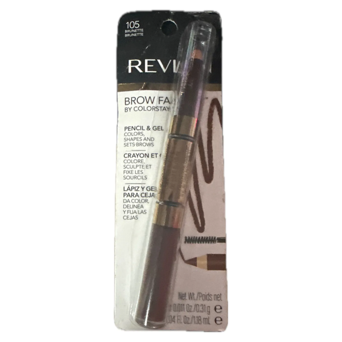 REVLON - COLORSTAY BROW FANTASY - 105 BRUNETTE -  PRODUCTO DE CEJA  - Comprar en Panama