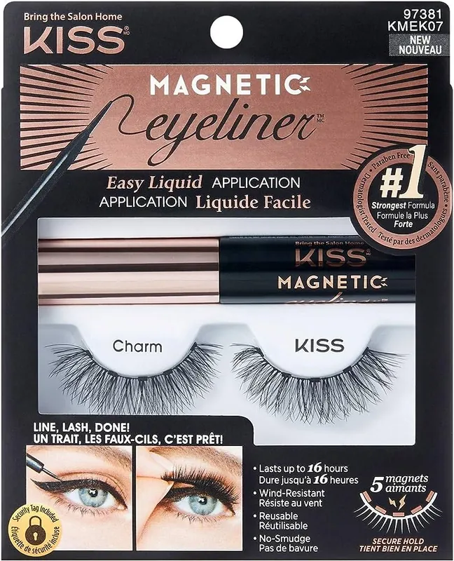 KISS-MAGNETIC EYELINER-97381- KMEK07 - KISS SKIN CARE  - Comprar en Panama