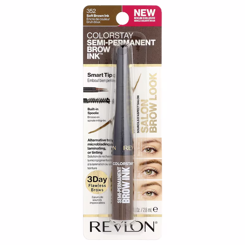 REVLON - COLORSTAY SEMIPERMANENT - BROW INK - 352 SOFT BROWN INK