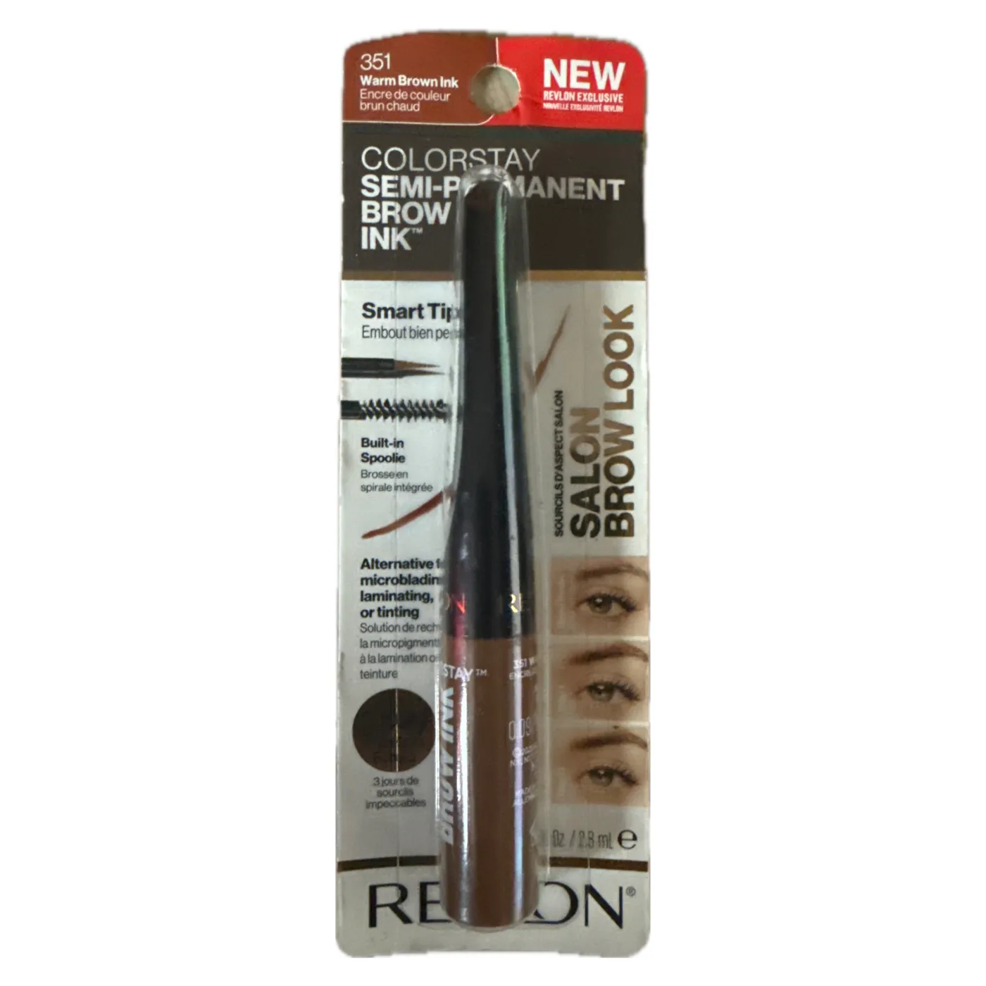 REVLON - COLORSTAY SEMIPERMANENT BROW INK - 351 WARM BROWN INK