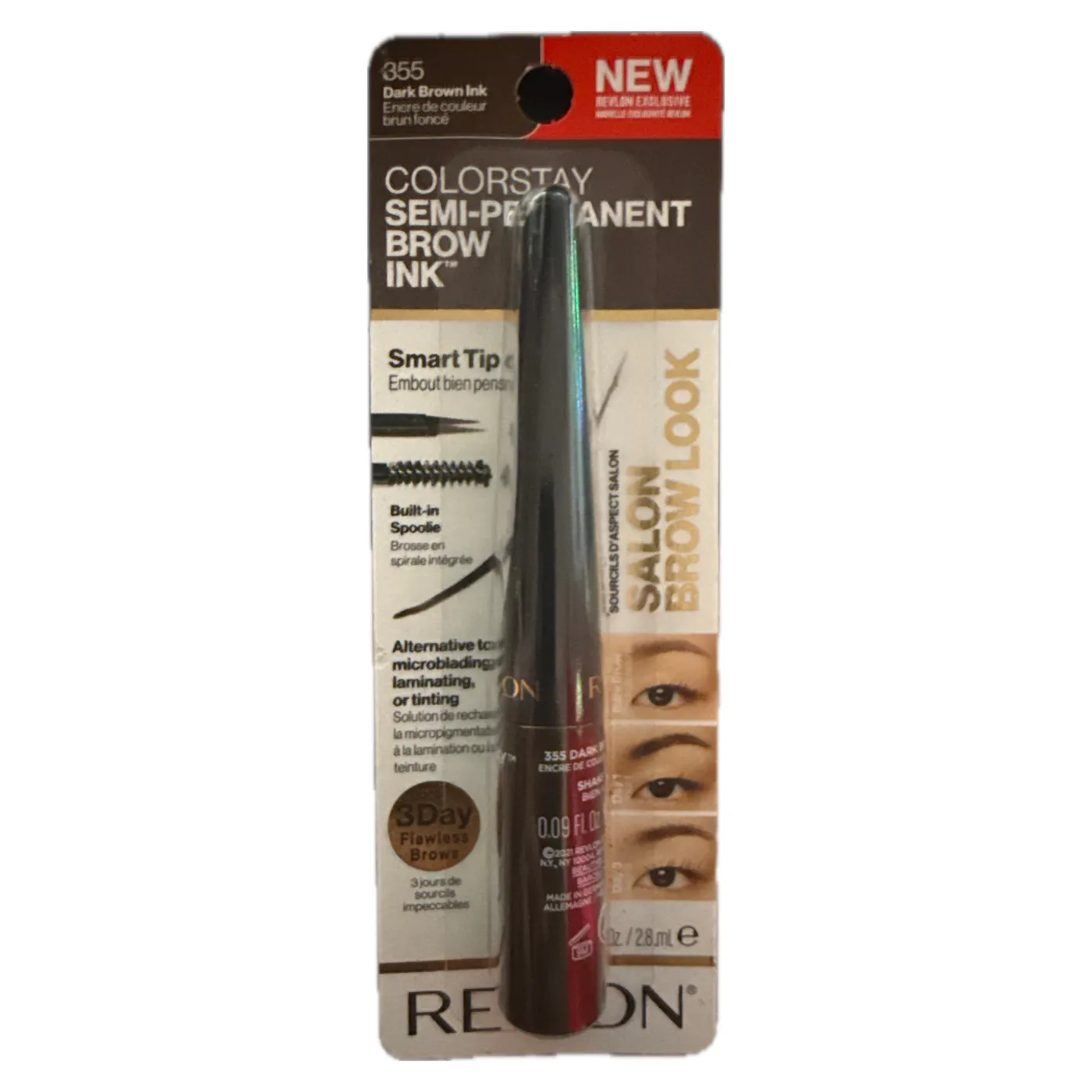 REVLON - COLORSTAY SEMIPERMANENT - BROW INK - 355 DARK BROWN INK