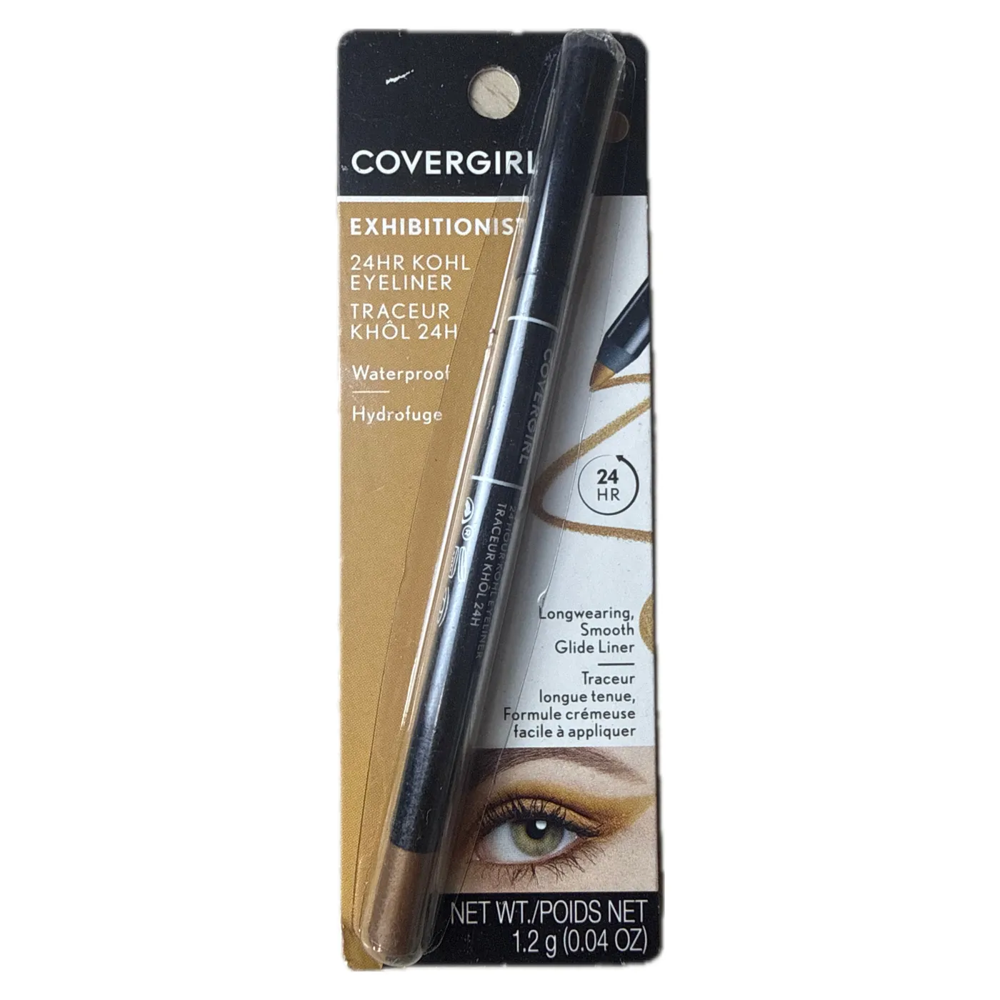 COVERGIRL - EXHIBITIONIST 24H - 400 GOLD METALLIC - Covergirl DELINEADOR DE OJO  - Comprar en Panama