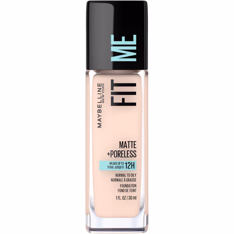 MAYBELLINE - FIT ME MATTE + PORELESS tono 102 Fair Porcelain - MAYBELLINE BASES  en Panama