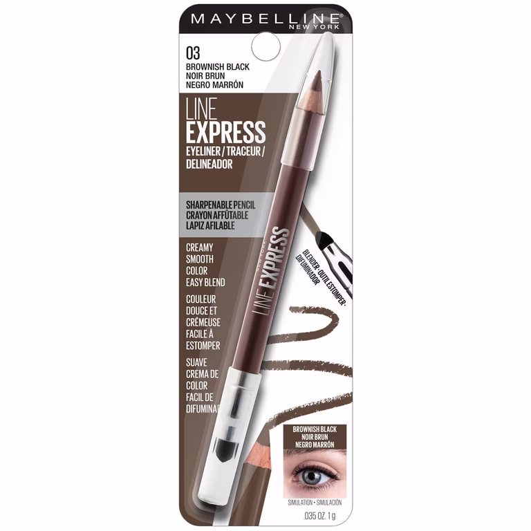 Maybelline - Eye liner - Line Express - 03 BROWNISH BLACK