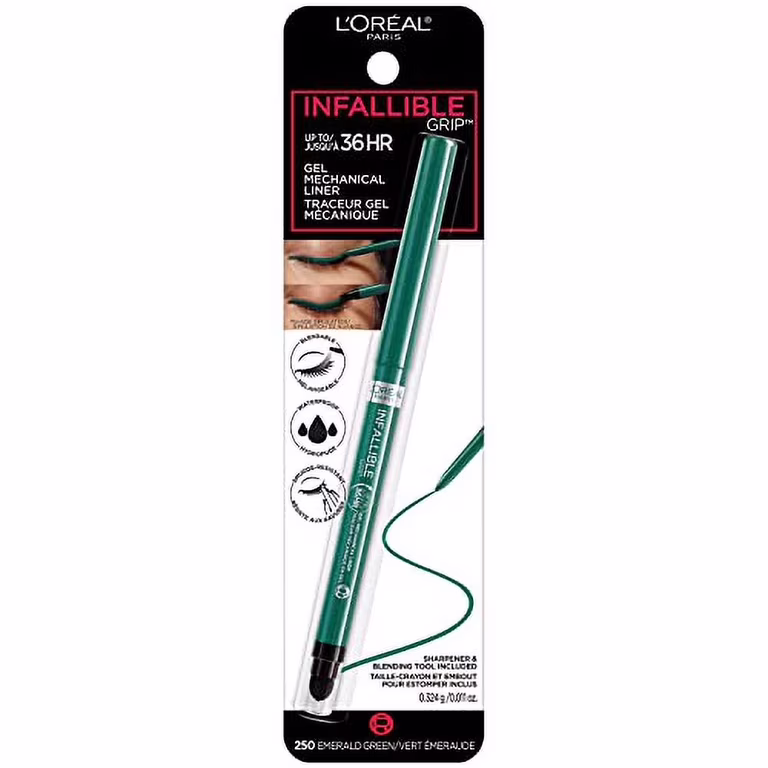 LOREAL - GEL LINER INFALLIBLE - 250 EMERALD GREEN