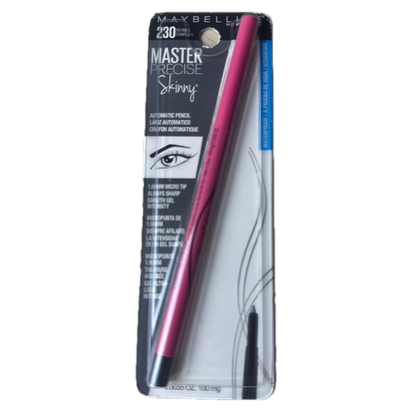 MAYBELLINE - MASTER PRECISE SKINNY - 230 REFINED CHARCOAL - MAYBELLINE DELINEADOR DE OJO  - Comprar en Panama