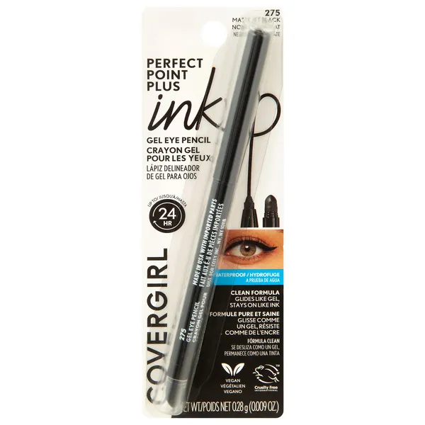 COVERGIRL - PERFECT POINT PLUS INK - 275 MATTE JET BLACK