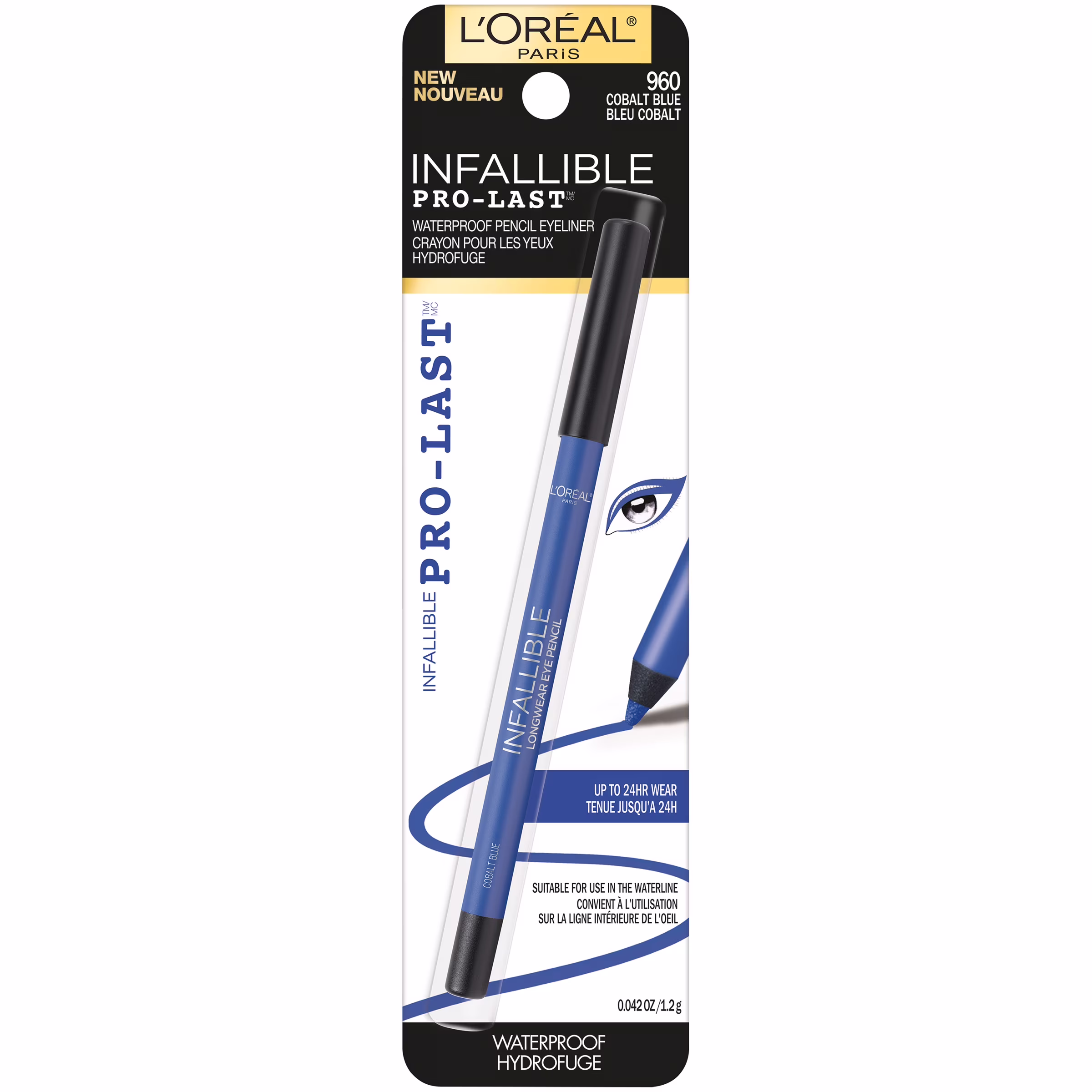 LOREAL - INFALLIBLE PRO LAST - 960 COBALT BLUE - Loreal DELINEADOR DE OJO  en Panama