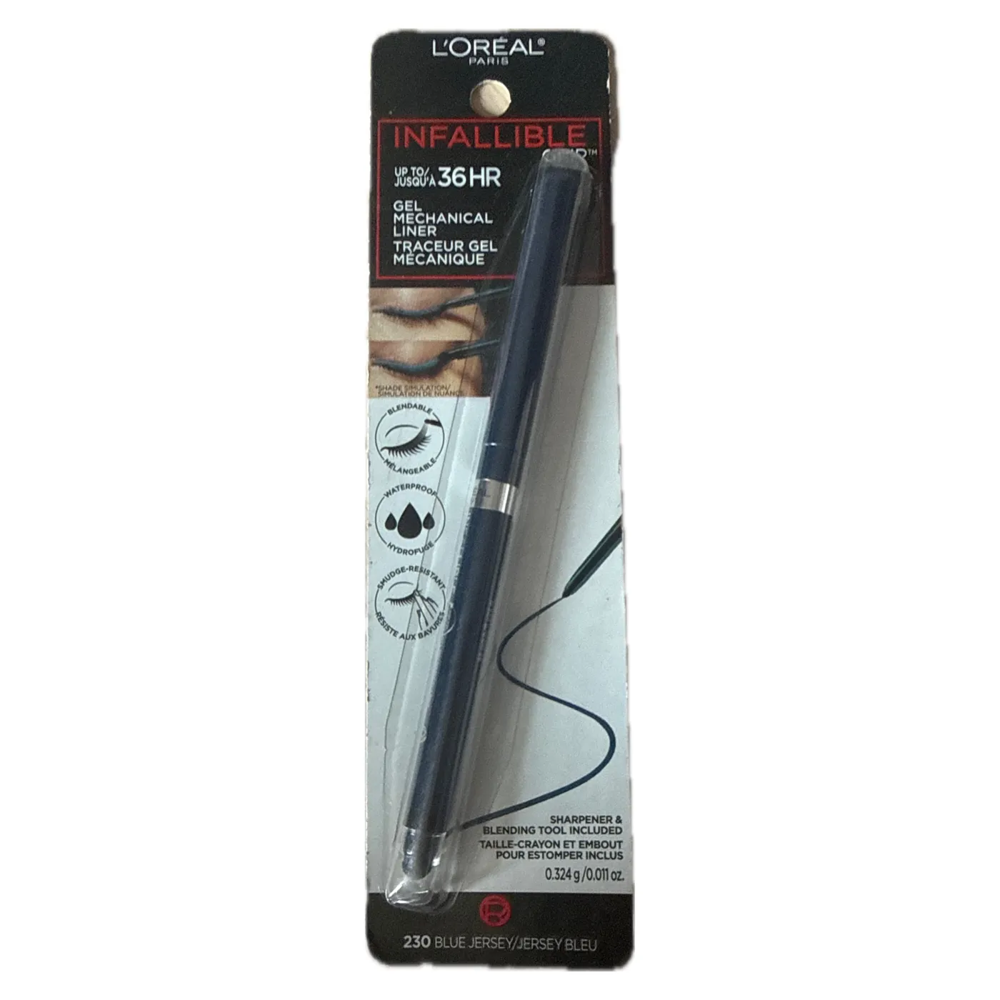 LOREAL - INFALLIBLE - 230 BLUE JERSEY - LOREAL DELINEADOR DE OJO  - Comprar en Panama