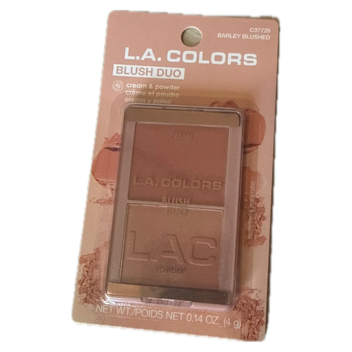 L.A. COLORS - BLUSH DUO - BARLEY BLUSHED - L.A. COLORS RUBOR  - Comprar en Panama
