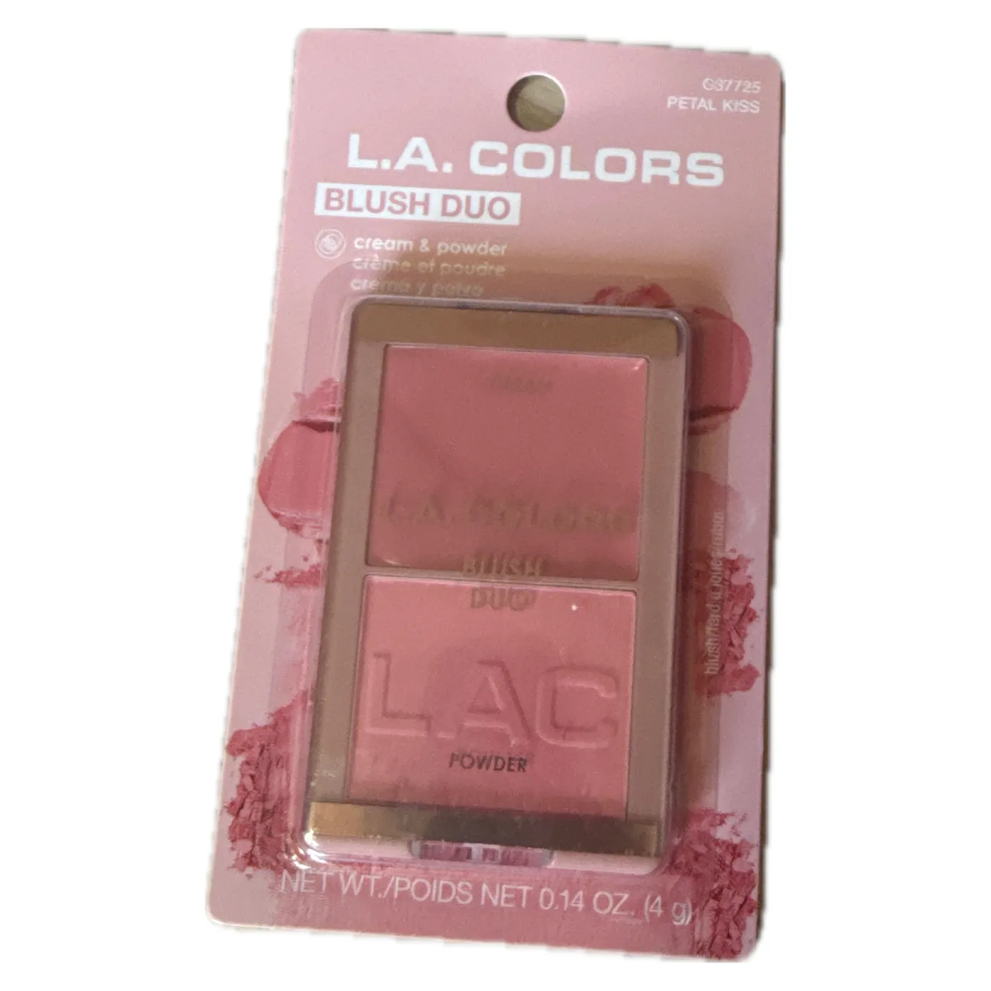 L.A. COLORS - BLUSH DUO - PETAL KISS - L.A. COLORS RUBOR  en Panama