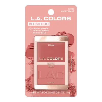 L.A. COLORS - BLUSH DUO - MOODY MAUVE - L.A. COLORS RUBOR  en Panama