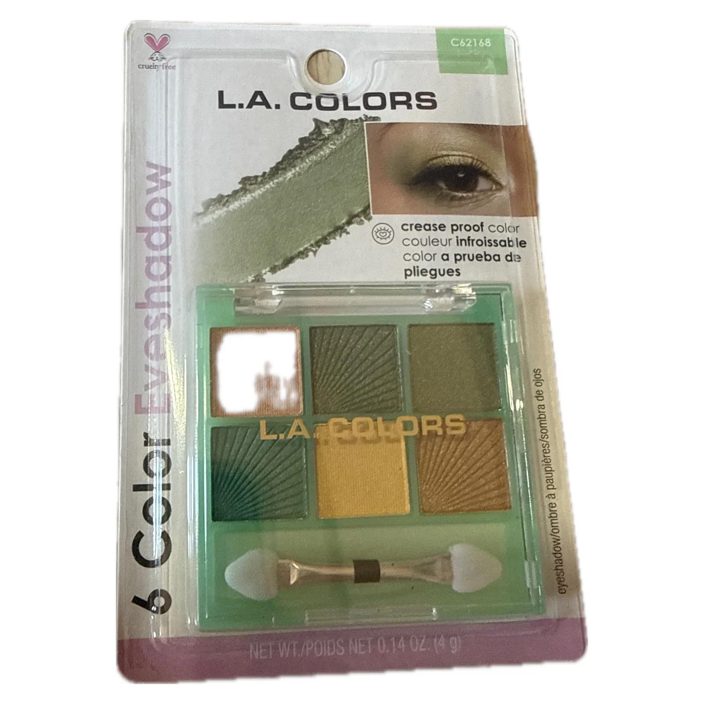 L.A. COLORS - 6 COLOR EYESHADOW - LUCKY - L.A. COLORS SOMBRAS - Comprar en Panama
