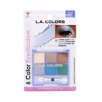 L.A. COLORS - 6 COLOR EYESHADOW tono Cloud? - L.A. COLORS SOMBRAS en Panama