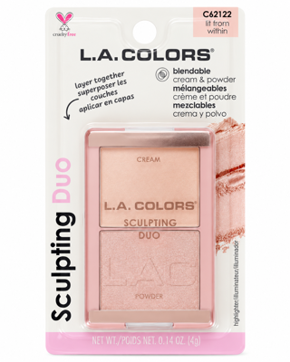 L.A. COLORS - ILUMINADOR - SCULPTING DUO - LIT FROM WHITIN - L.A. COLORS ILUMINADOR en Panama