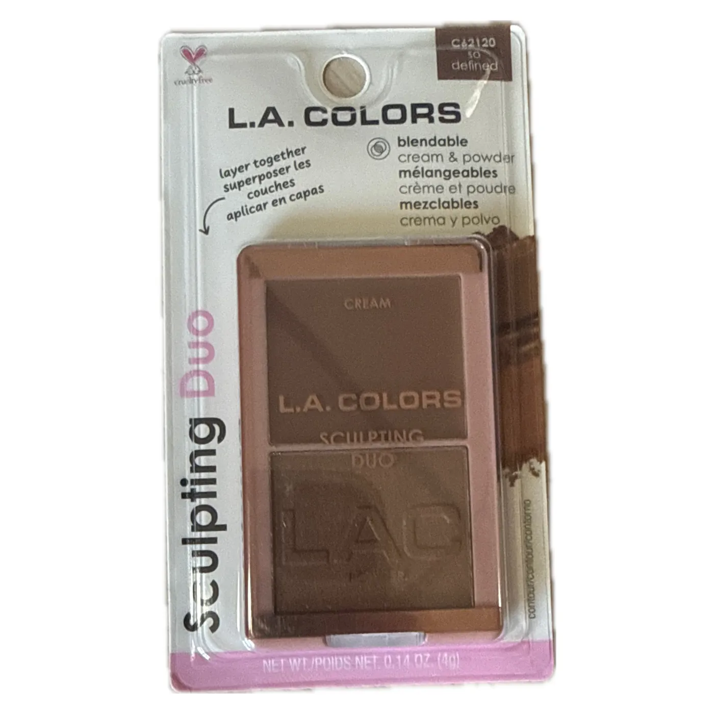 L.A. COLORS - CONTOUR - SCULPTING DUO - SO DEFINED - L.A. COLORS BRONZER - Comprar en Panama