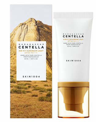 SKIN1004 Madagascar Velvet Finish Sunscreen SPF50+ PA+++ 50 ml — Protector Solar  - SKIN1004 K - SKIN CARE KOREANO  en Panama