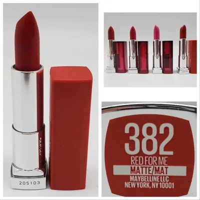 MAYBELLINE - COLOR SENSATIONAL - 382 RED FOR ME - Maybelline LABIALES en Panama