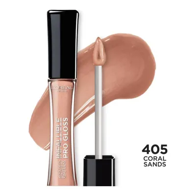 Loreal INFALIBLE PRO GLOSS- 405 CORAL SANDS - LOREAL LABIALES en Panama