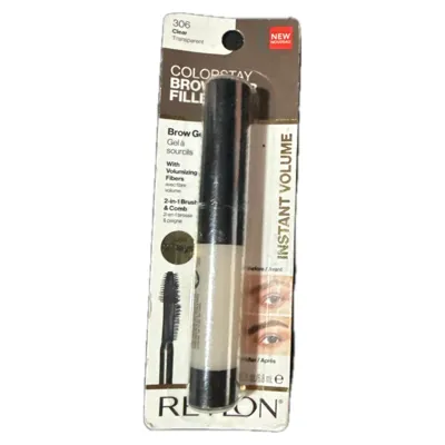 REVLON - COLORSTAY BROW FIBER FILLER - 306 CLEAR - REVLON PRODUCTO DE CEJA  en Panama