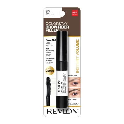 REVLON - COLORSTAY BROW FIBER FILLER - 306 CLEAR - REVLON PRODUCTO DE CEJA en Panama