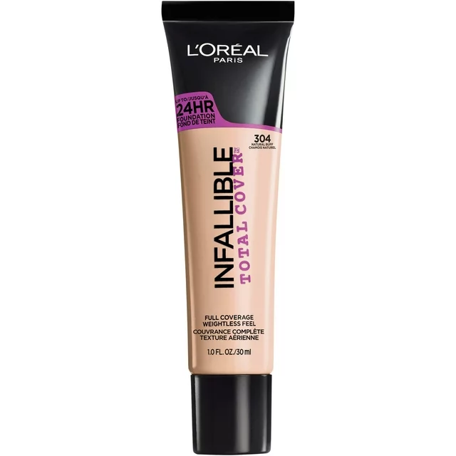 LOREAL -INFALLIBLE TOTAL COVER- 304 - NATURAL BUFF 