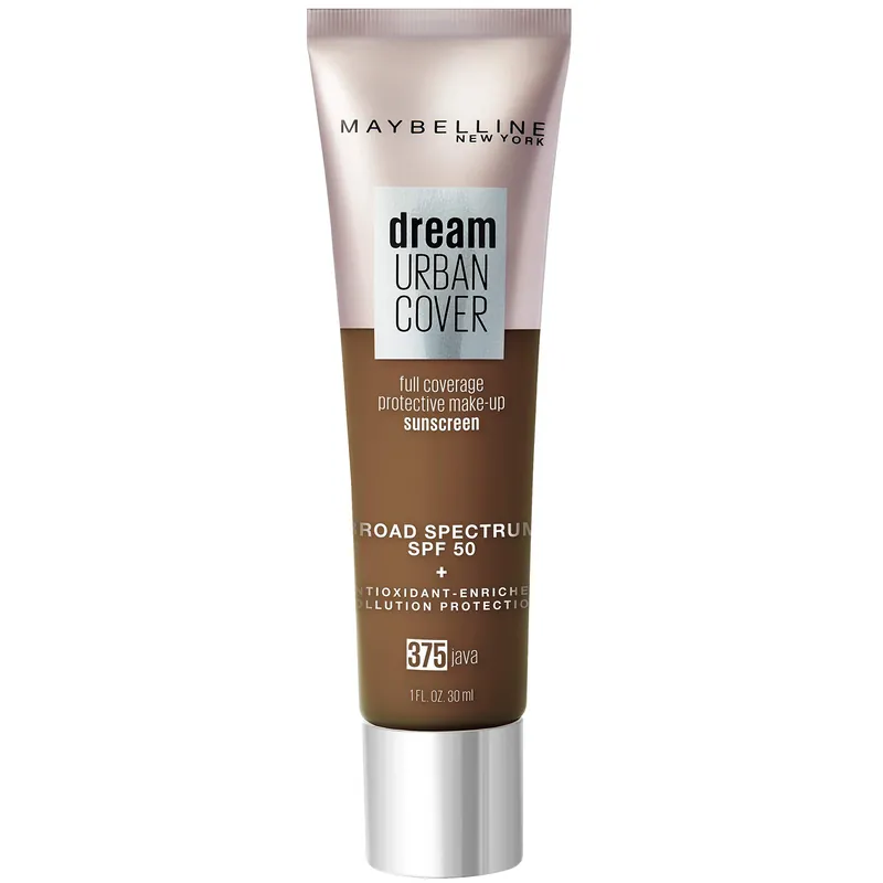 MAYBELLINE - DREAM URBAN COVER SUNSCREEN -  375 - JAVA - MAYBELLINE BASES  - Comprar en Panama