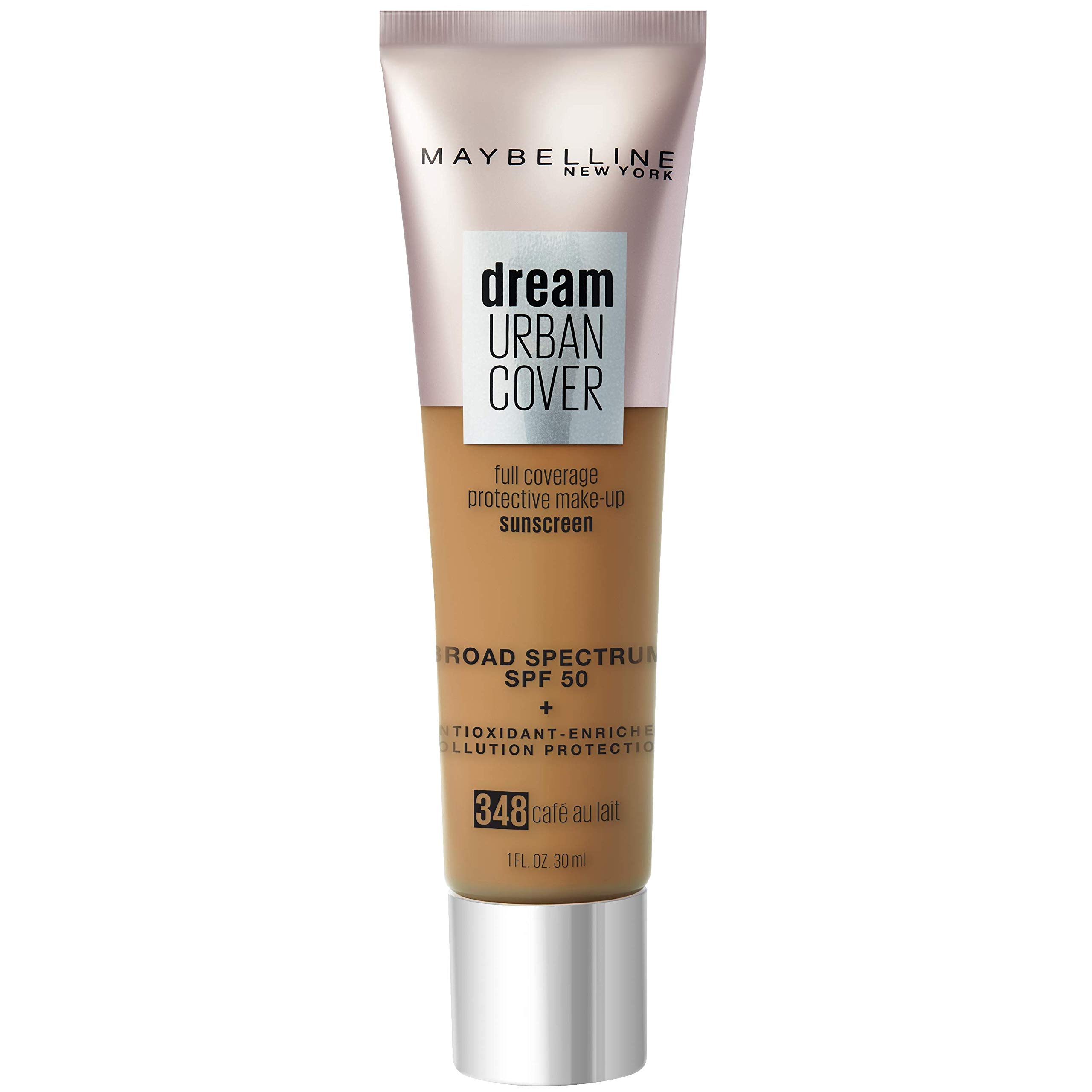 MAYBELLINE - DREAM URBAN COVER SUNSCREEN -  348 - CAFÉ 