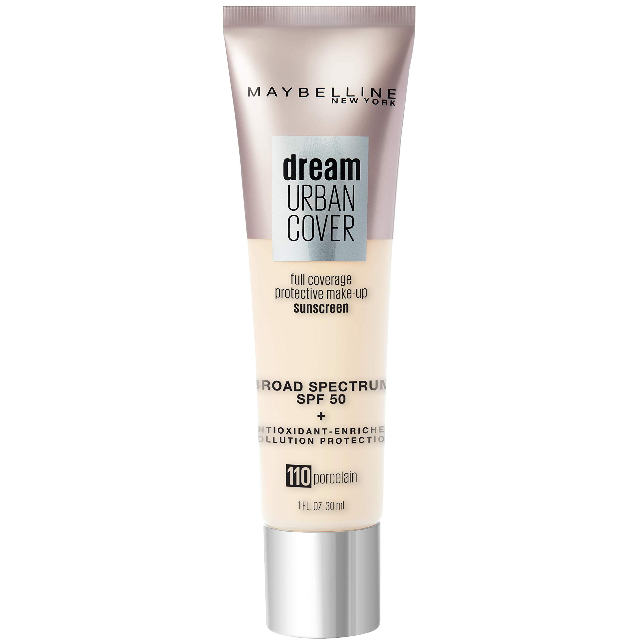 MAYBELLINE - DREAM URBAN COVER SUNSCREEN -  110 - PORCELAIN 